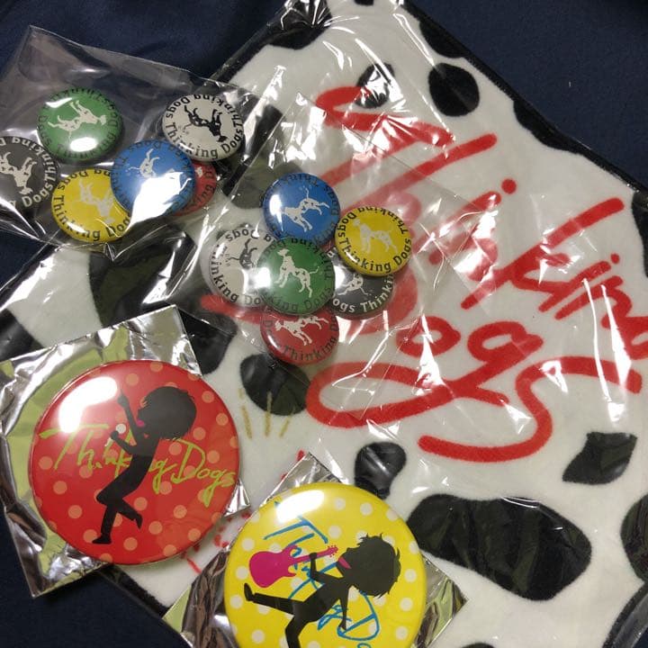 ThinkingDogs出品しているもの全て(写真に乗り切ってないです)