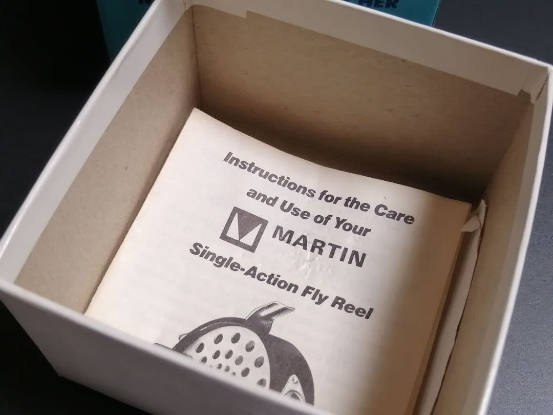 マーチン　フライ リール　63 マーティン　martin ツナカン　オールド