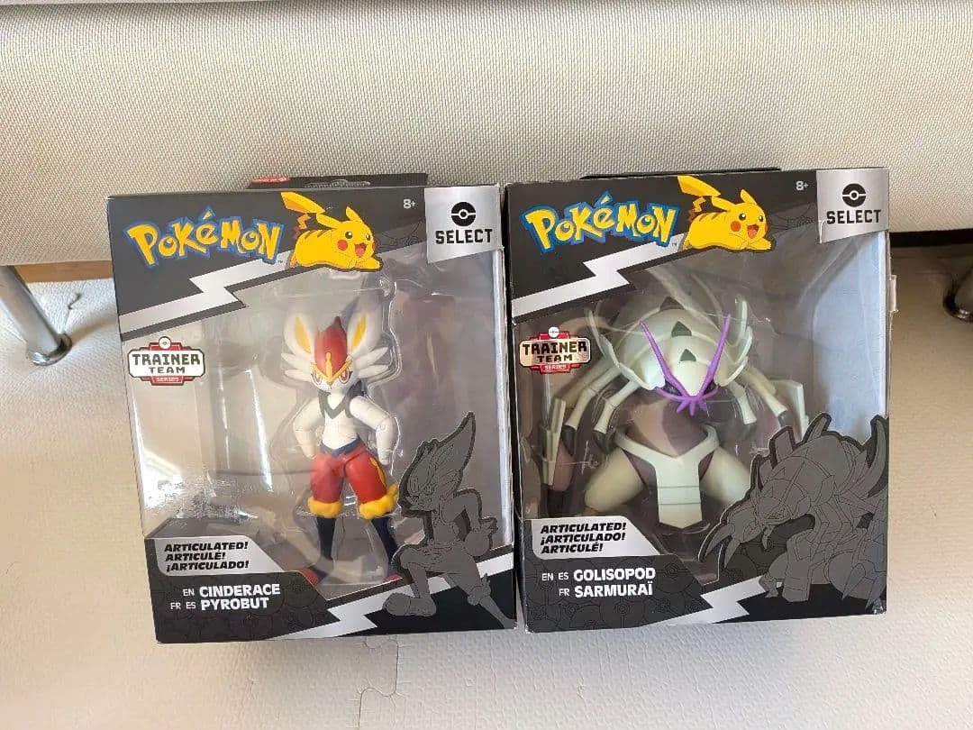 ポケモンセレクト　グソクムシャ　海外限定フィギュア　エースバーン　2セット