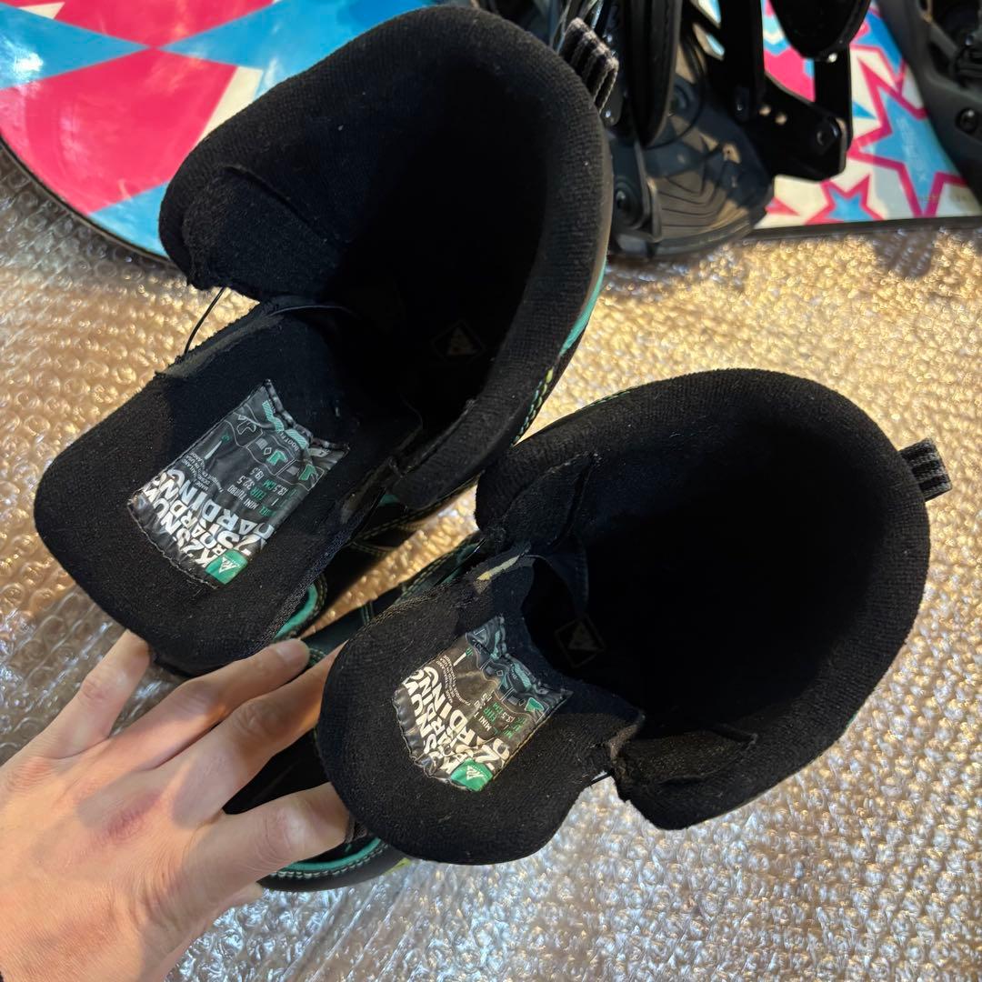 ジュニア　キッズ　スノーボードセット　K2 BOAブーツ 19.5cm head