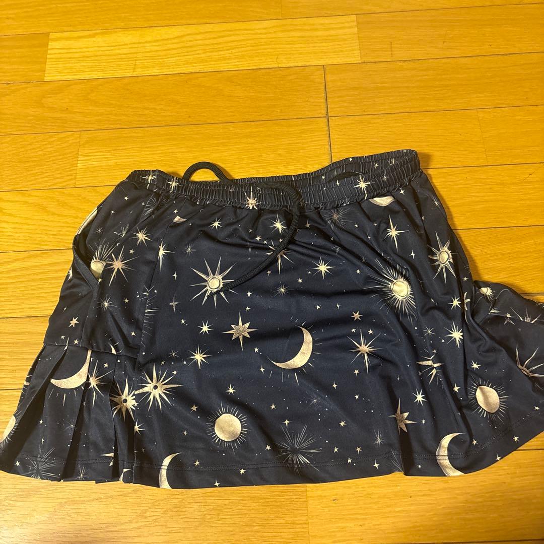 Admiral 星と月プリント スカート