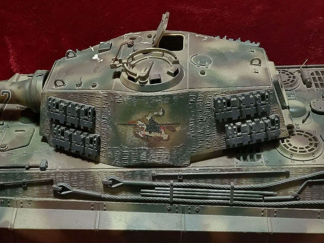 【1981年当時物】☆TAMIYA☆1/16 RC『キングタイガー戦車』