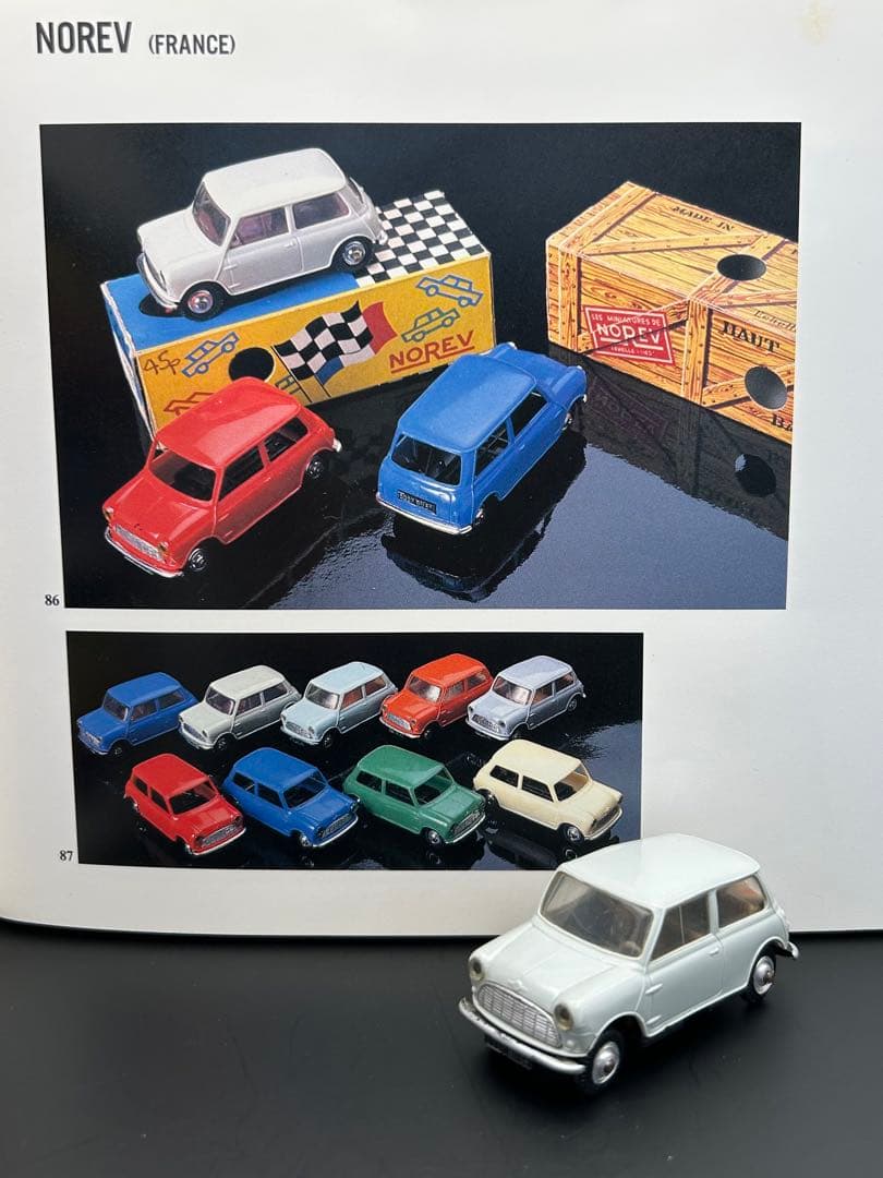 レア！　フランス製　NOREV ノレブ　プラスチック製　ミニクーパー　2nd