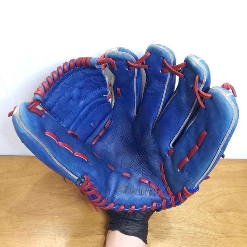 ミズノ 名古屋ドーム5周年記念 シャオロン刺繍 選手サイン刻印 軟式グローブ