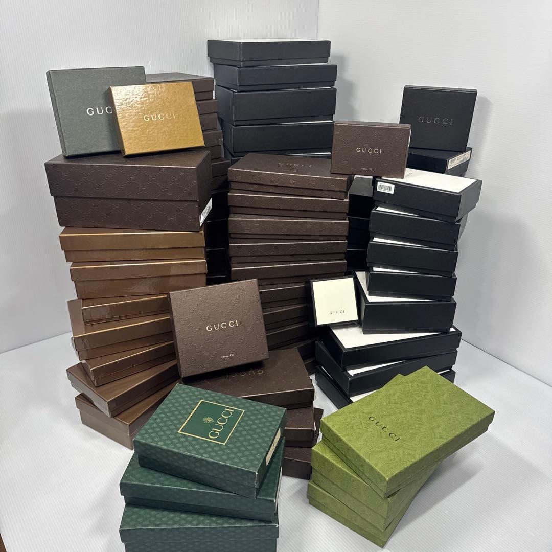 U-ma GUCCI グッチ 空箱 超超大量 70個 まとめ売り