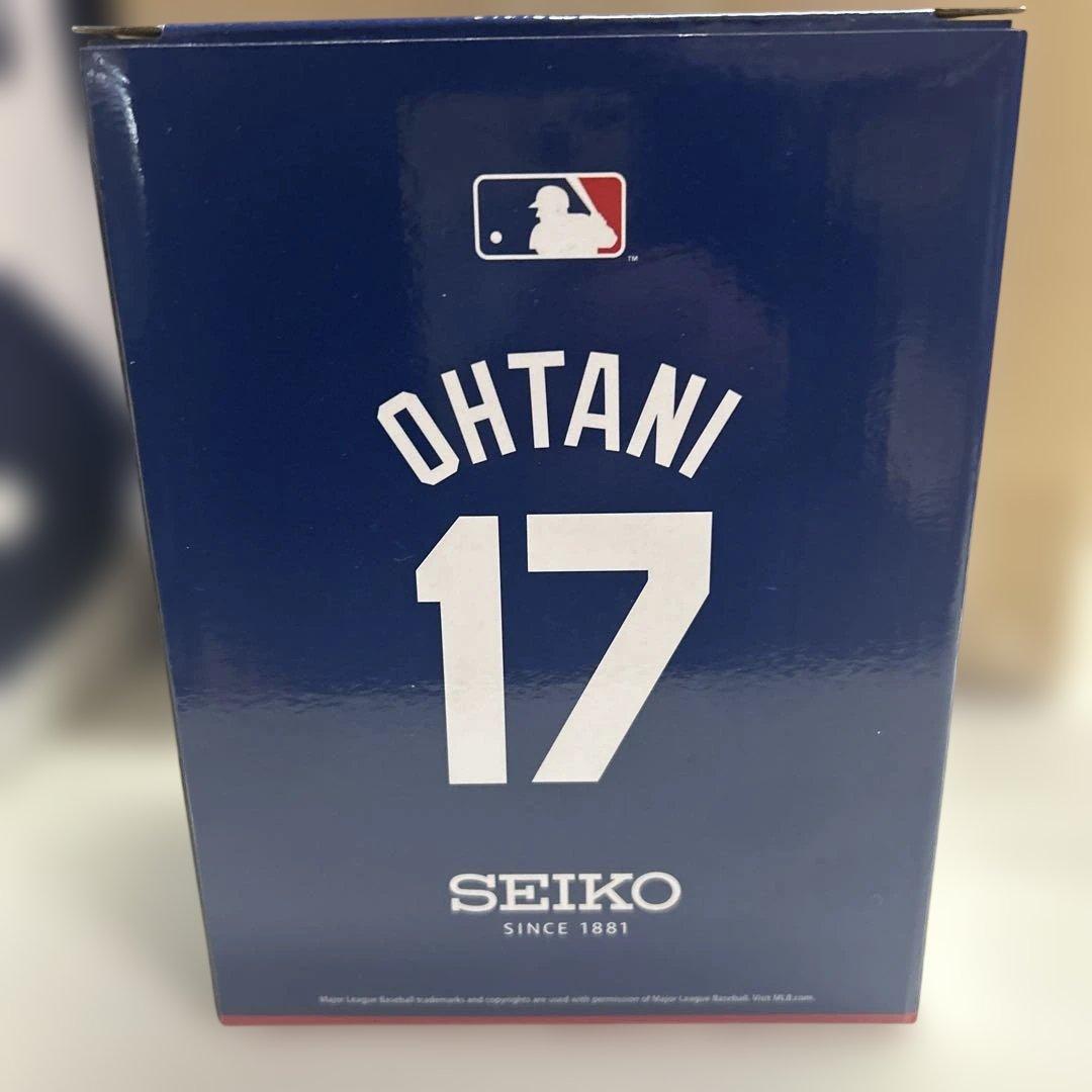 SEIKO 大谷翔平 フィギュア 背番号17 ノベルティ　ボブルヘッド　未開封品