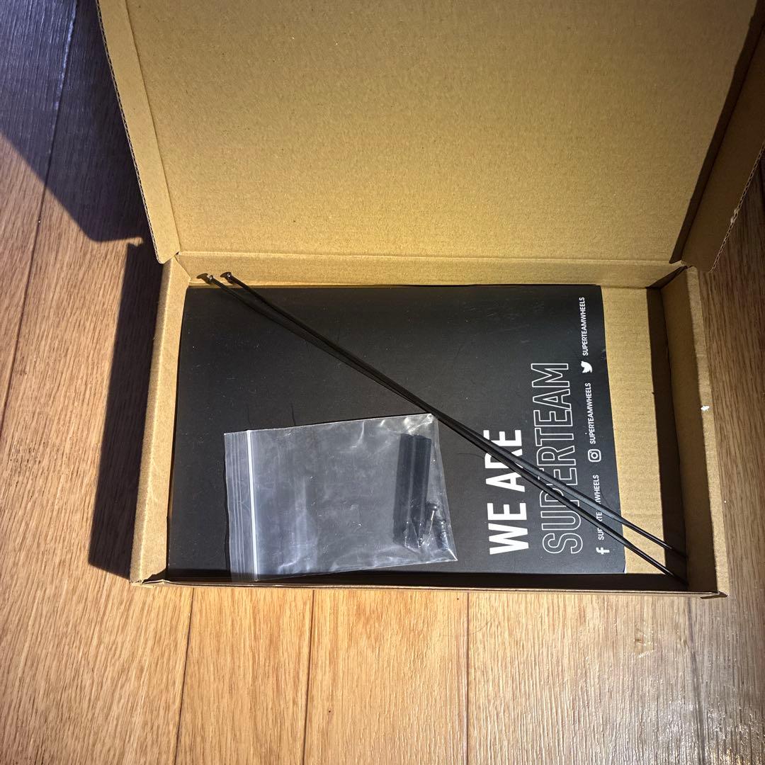 Superteam クリンチャーホイール リムブレーキ　前輪のみ