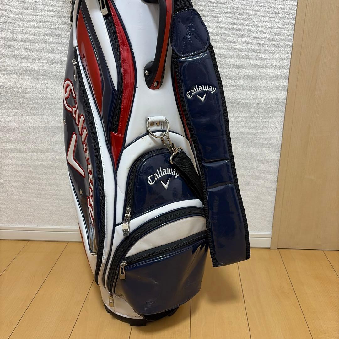 即購入可 Callaway キャディバッグ ネイビー