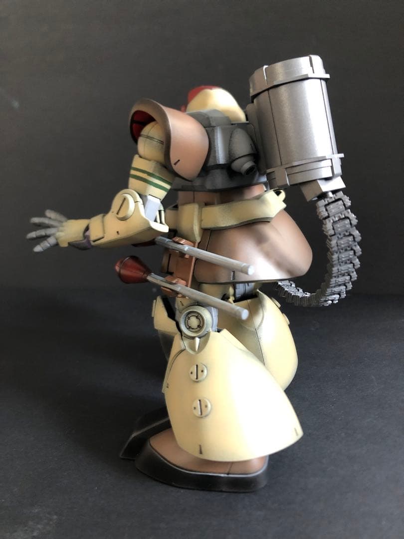 HG ドム／リックドム　ガンプラ　全塗装　改修品　バンダイ　プラモデル　陸戦仕様