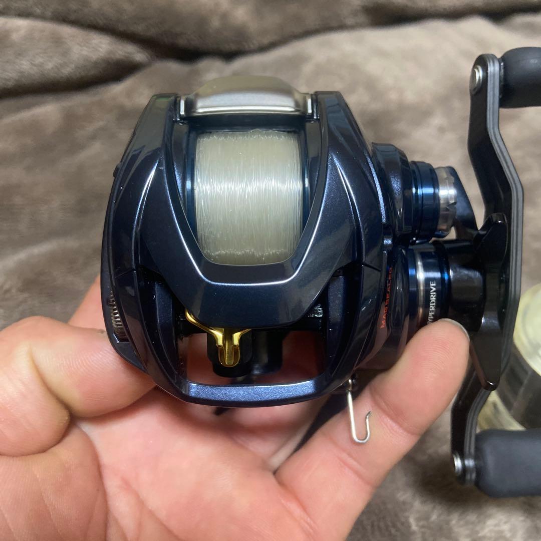 【美品、一誠PEスプールセット】スティーズTW ＨＬＣ 8.1 左巻き