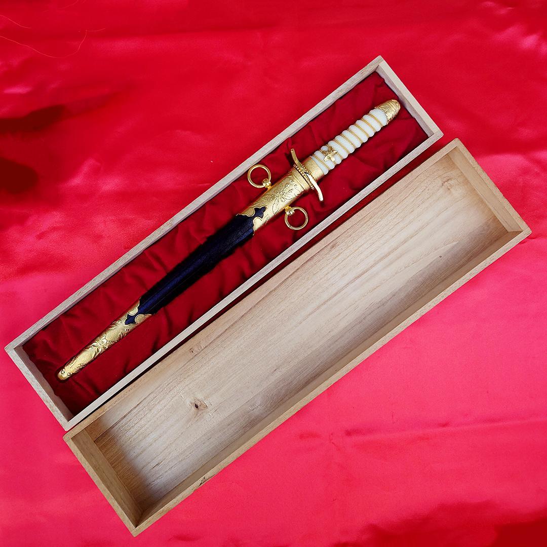 日本軍 海軍 短剣 士官用 レプリカ 模造刀 箱付き