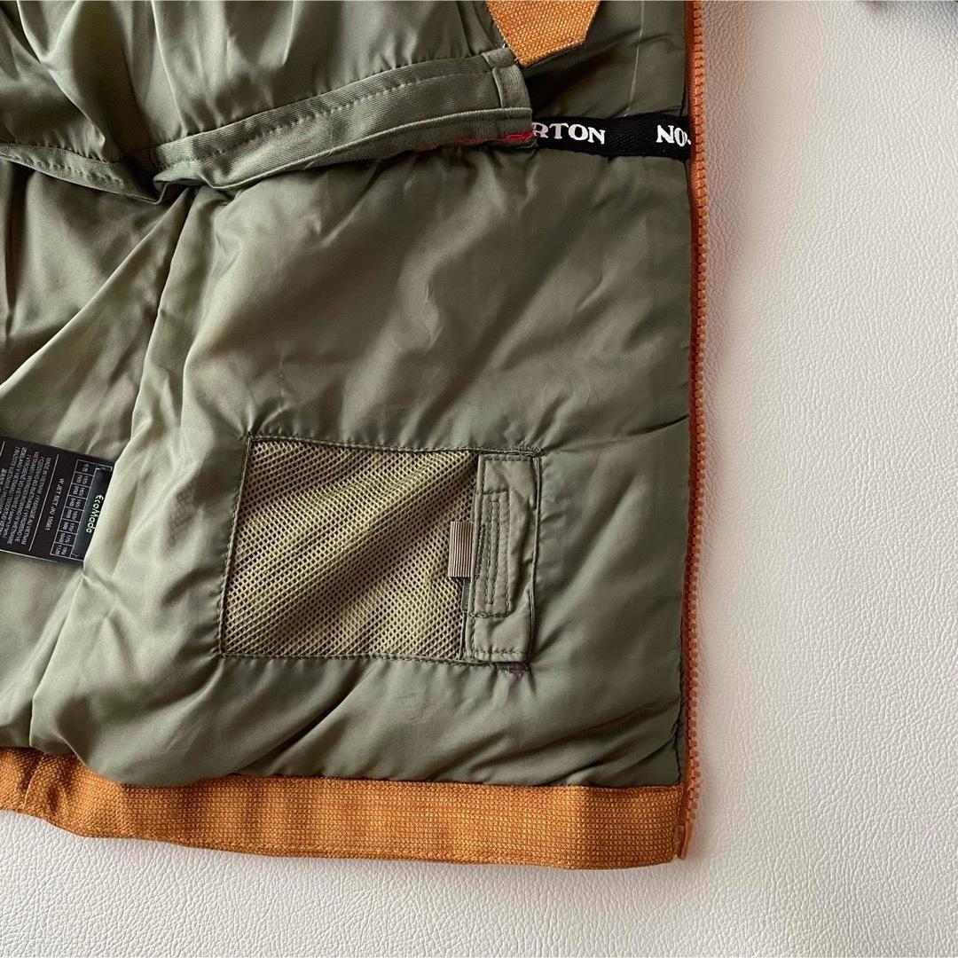 5482【極美品】バートン　ジャケット 中綿入り バイカラー サーモライト