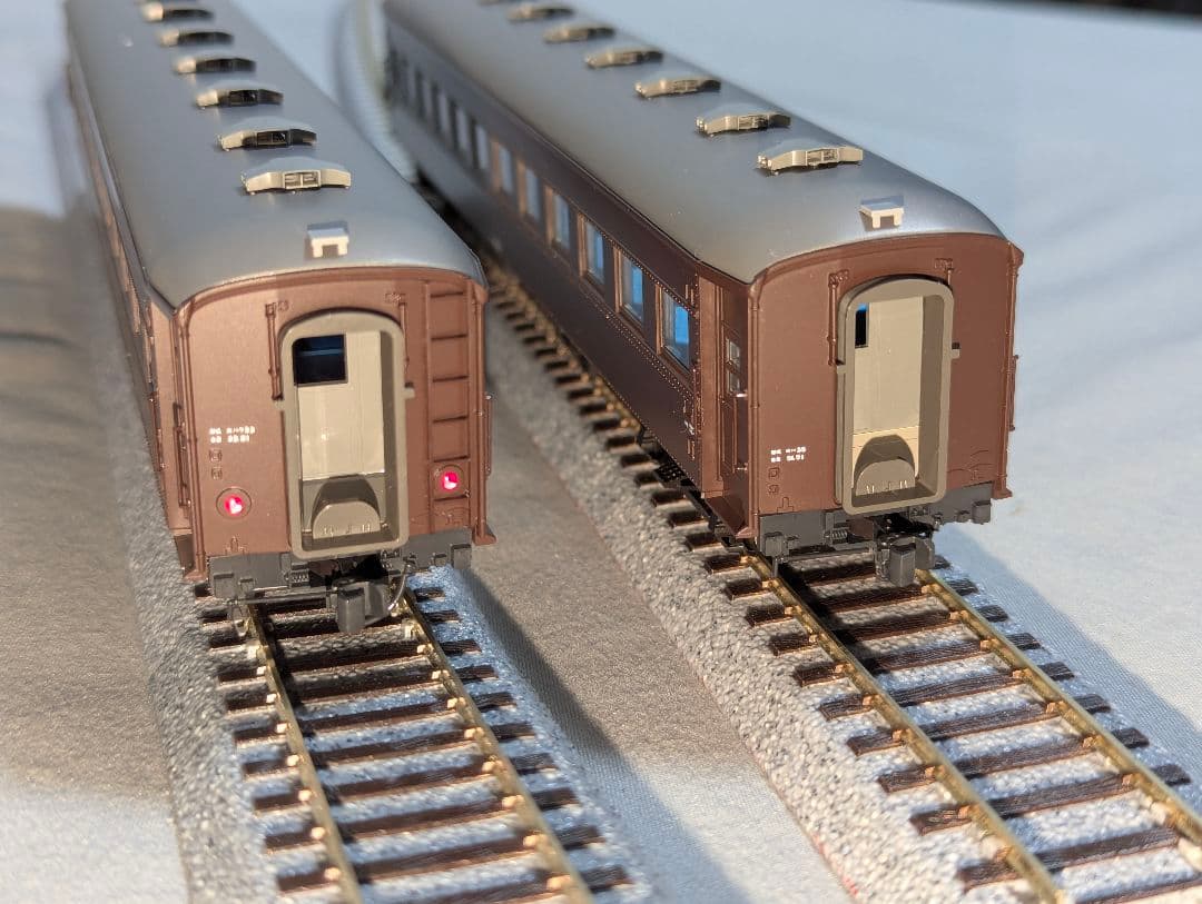 KATO　オハ35　オハフ33 (茶)　【1-512　1-514】　HOゲージ