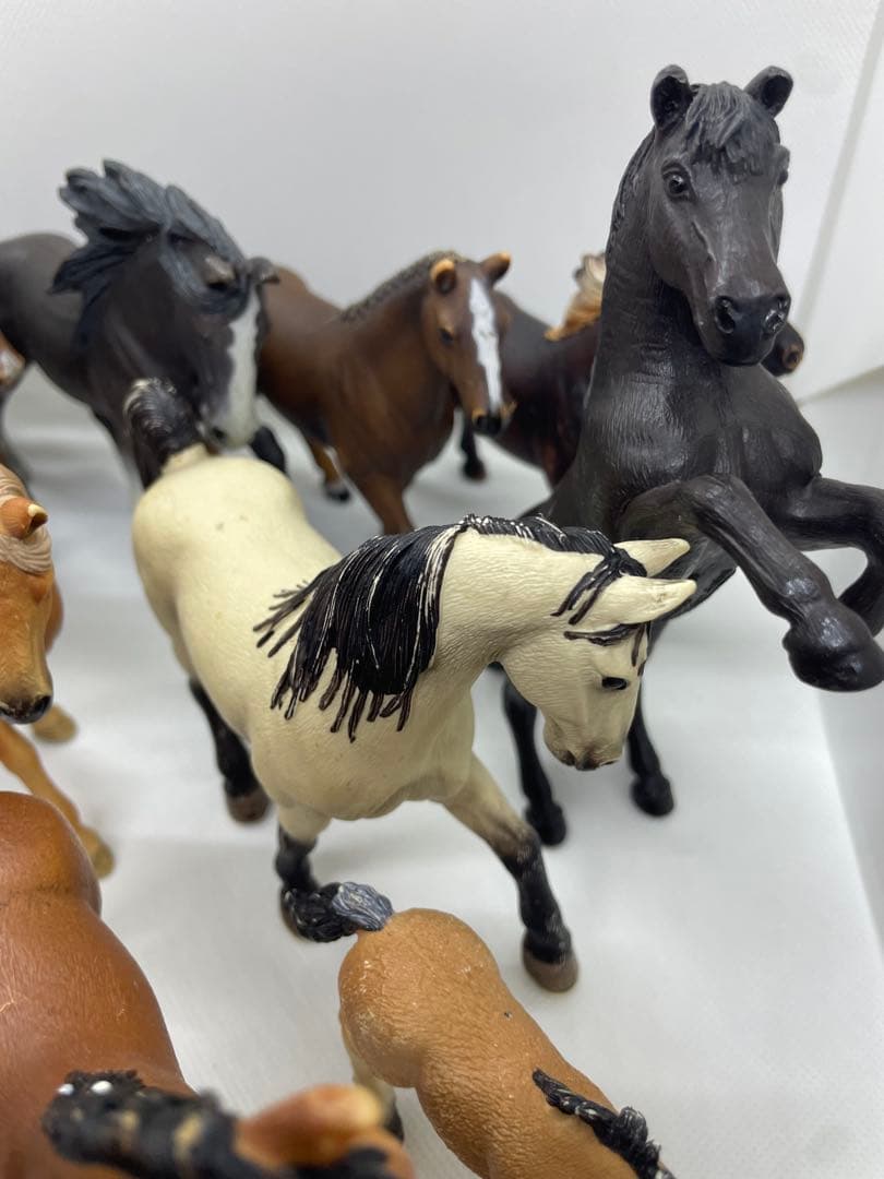シュライヒ 馬 フィギュア 19体　まとめ売り 動物フィギュア 使用感あり