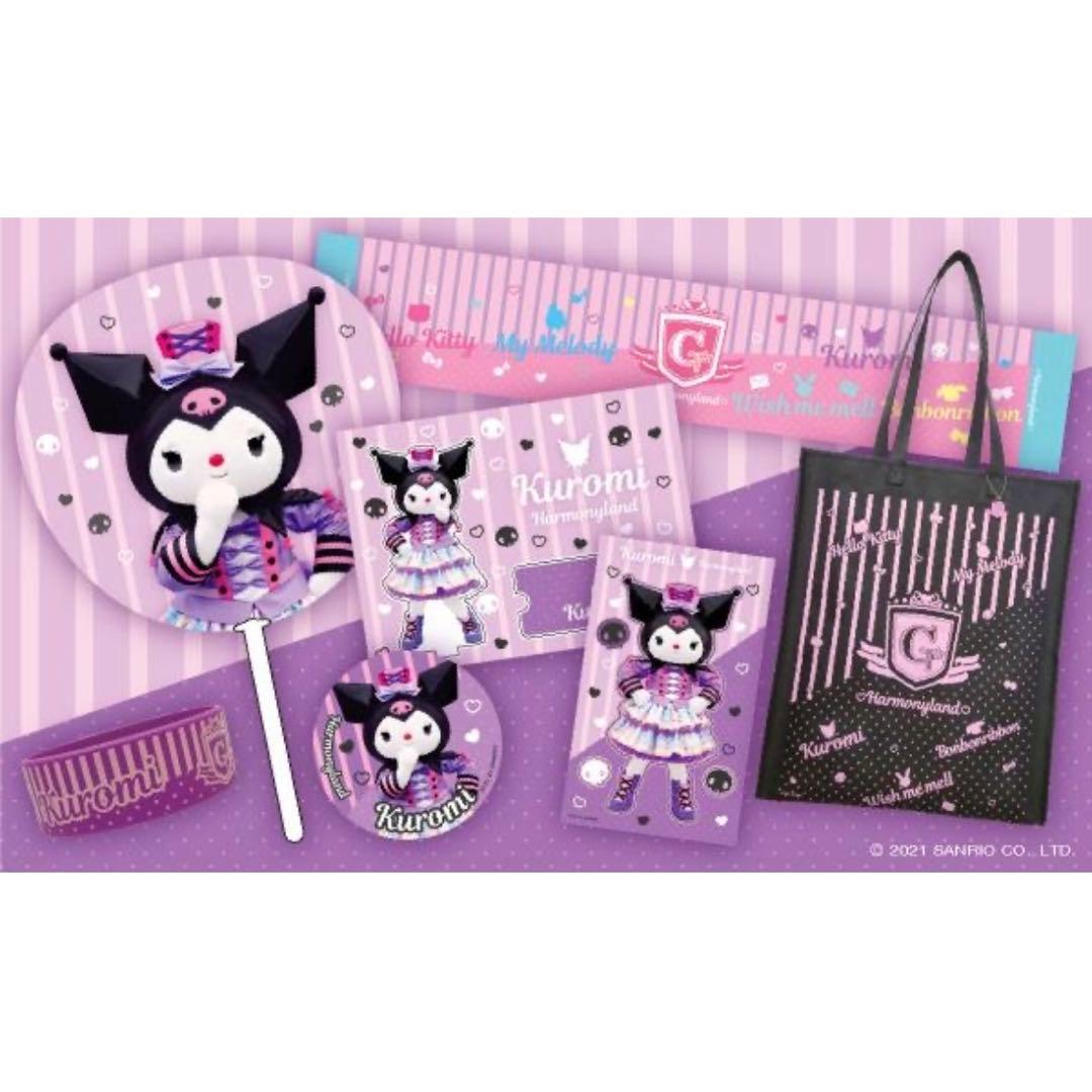 ハーモニーランド クロミ アイドル アクリルスタンド 缶バッジ マフラータオル