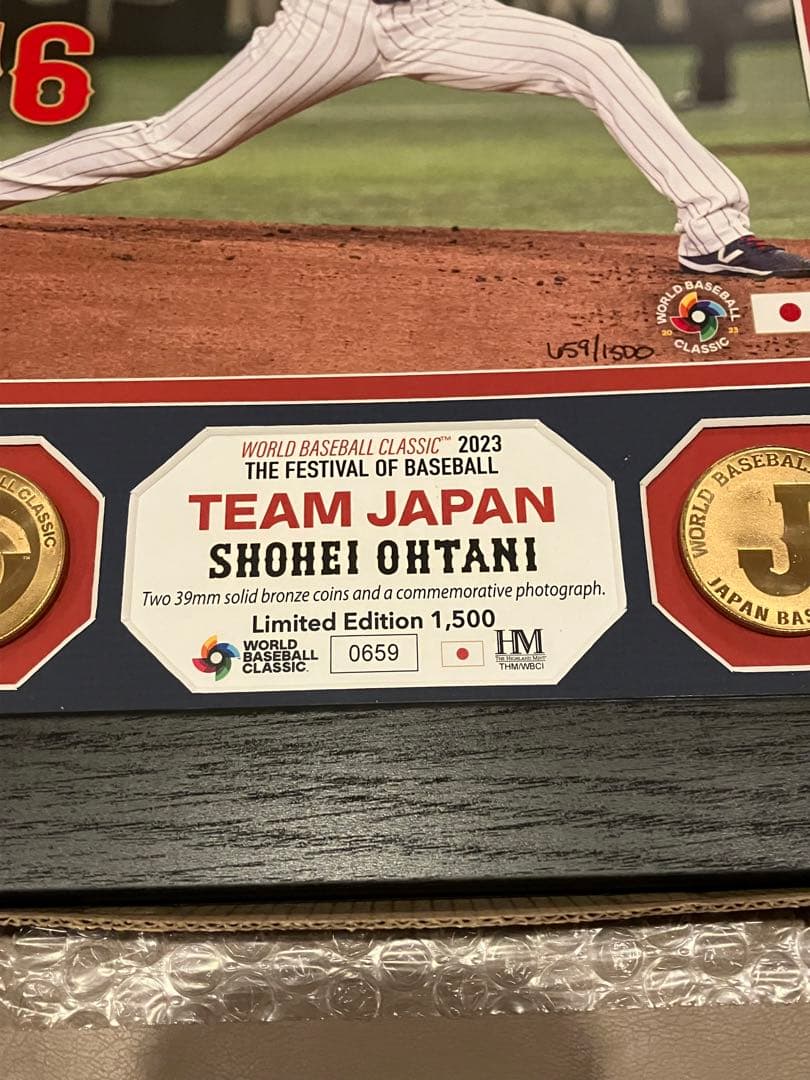 大谷翔平　2023年　WBC ダブルフォトミント シリアルナンバー　カード