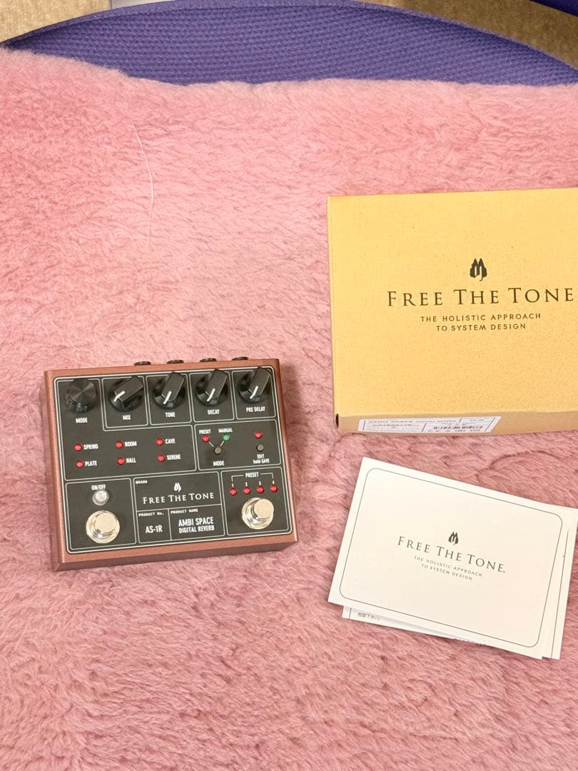 Free The Tone AMBI SPACE デジタルリバーブAS-1R