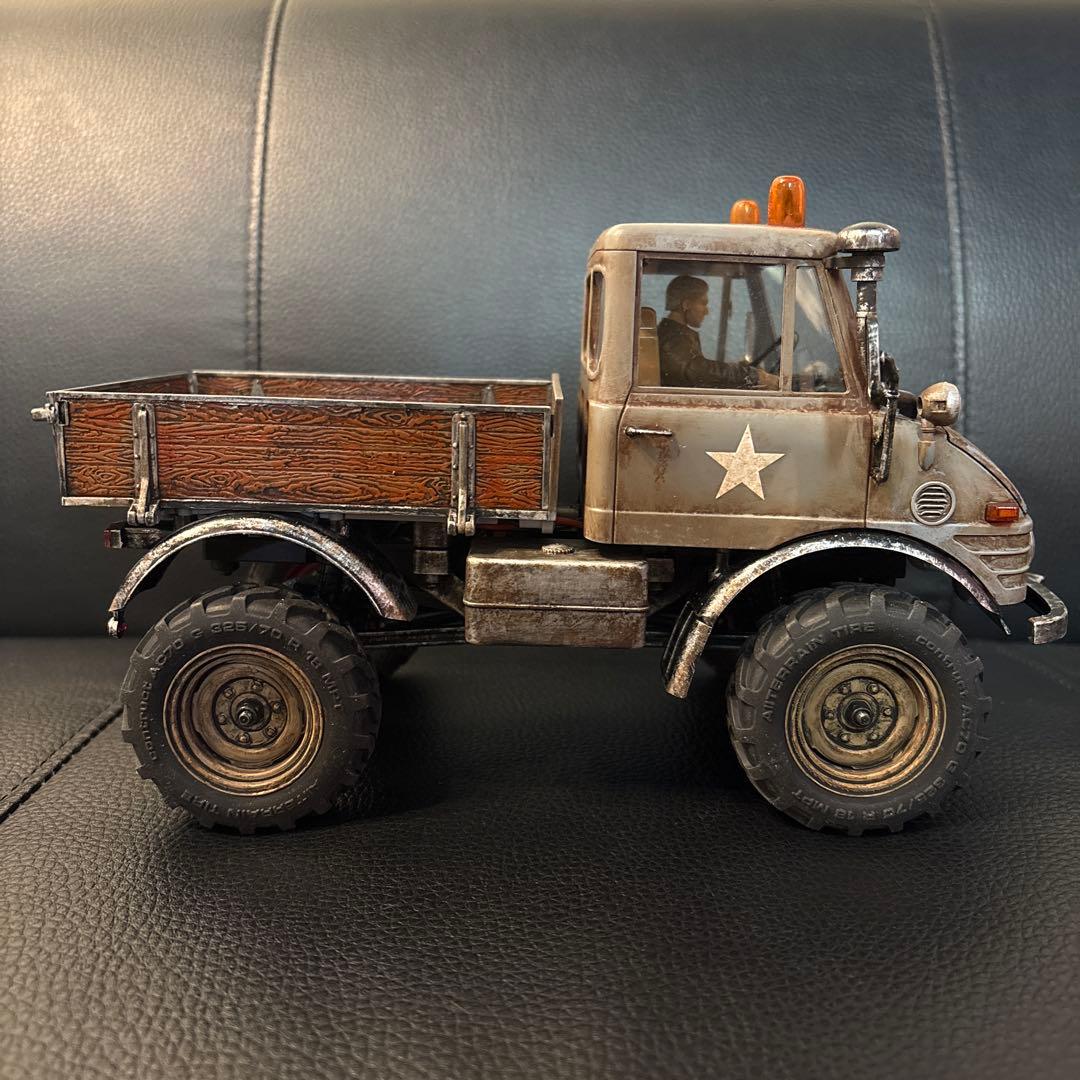 fms FCX-24 Unimogウニモグ/GRAY RTR RC ラジコン