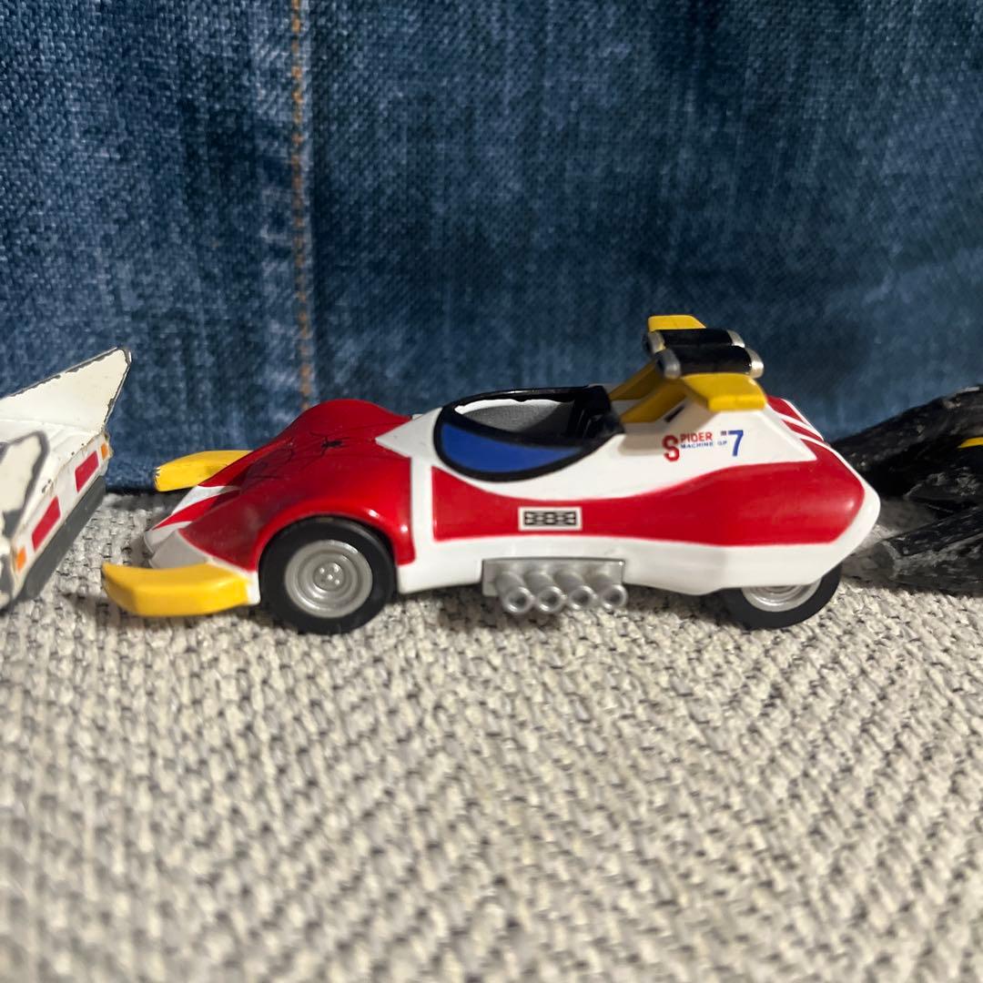 レア✳︎スパイダーマン✳︎マッハGOGOGO✳︎ミニカー✳︎3個セット✳︎フィギュア
