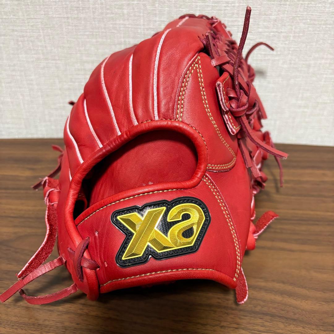 ザナックス　トラスト　軟式グローブ　オールラウンド　ワインブラウン