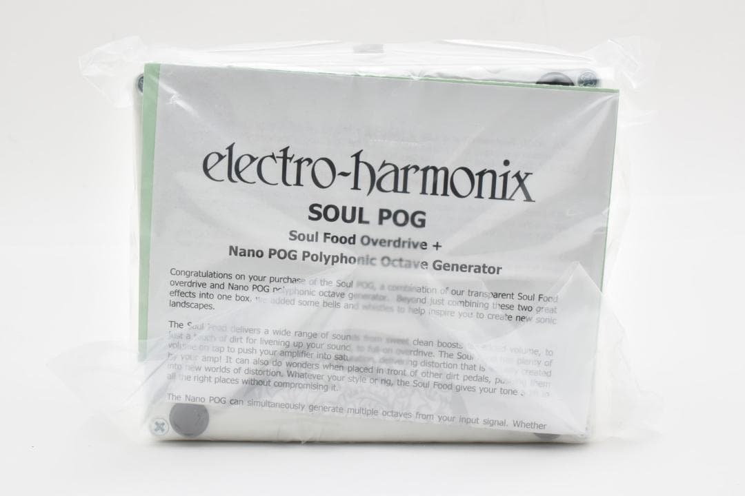 新品 未使用 Electro-Harmonix Soul Pog