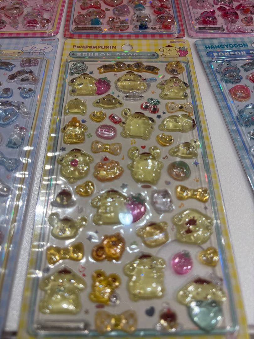 正規品 ボンボンドロップシール サンリオ ８種セット まとめ売り 第2弾