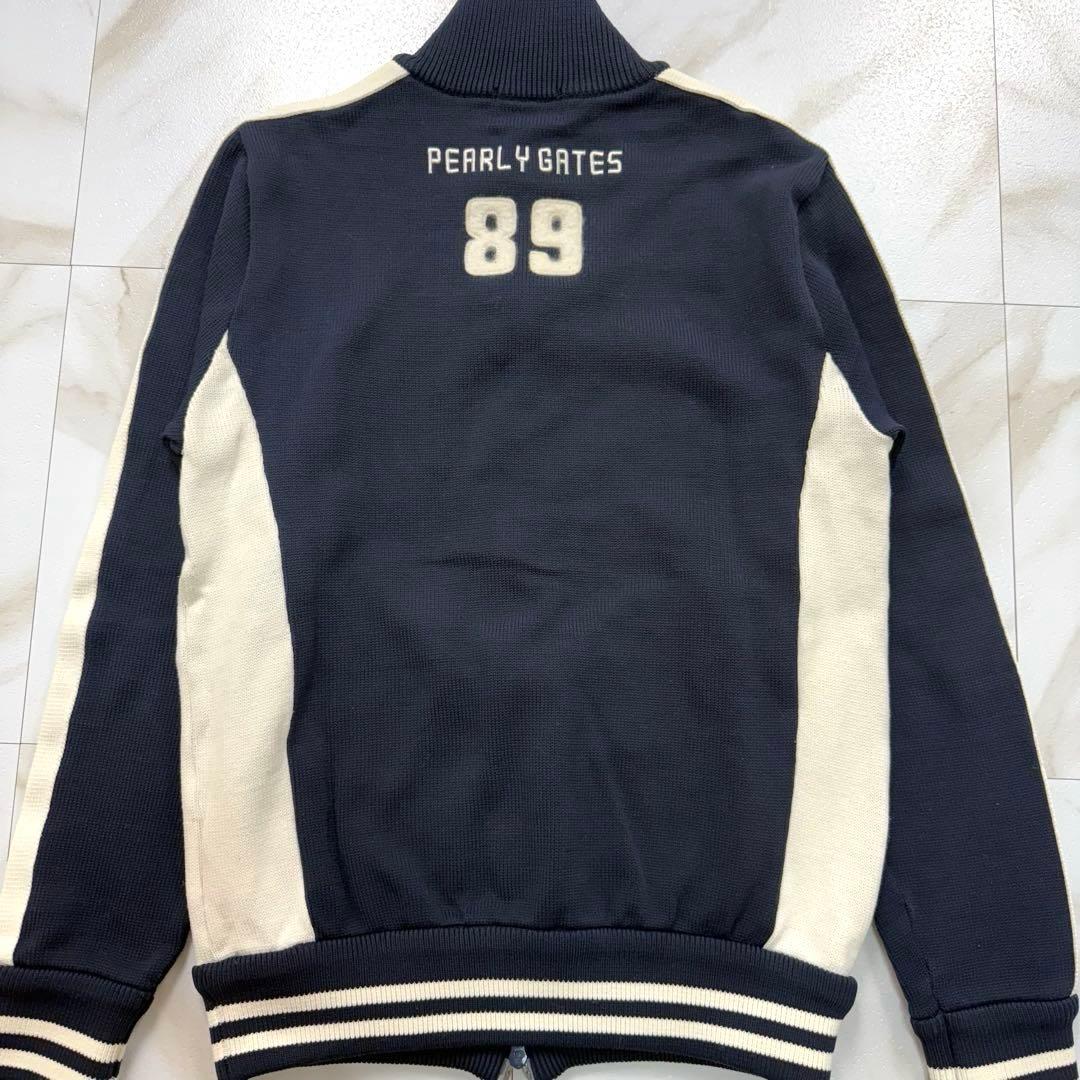 PEARLY GATES ドライバーズニット 刺繍ロゴ ゴルフ メンズ M