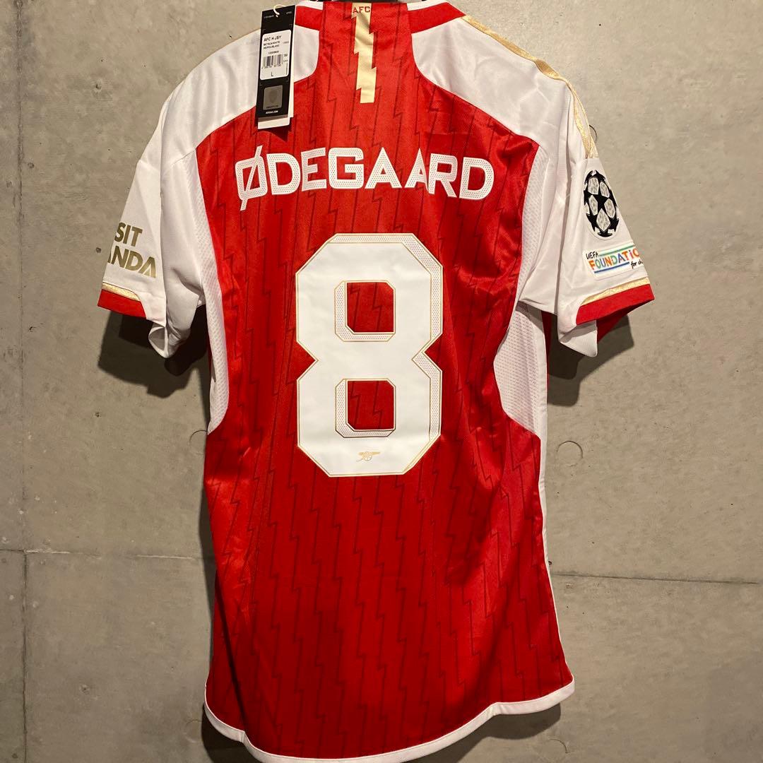 ウーデゴール　アーセナル　 23/24　ホーム　CL仕様