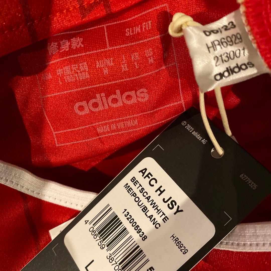 ウーデゴール　アーセナル　 23/24　ホーム　CL仕様