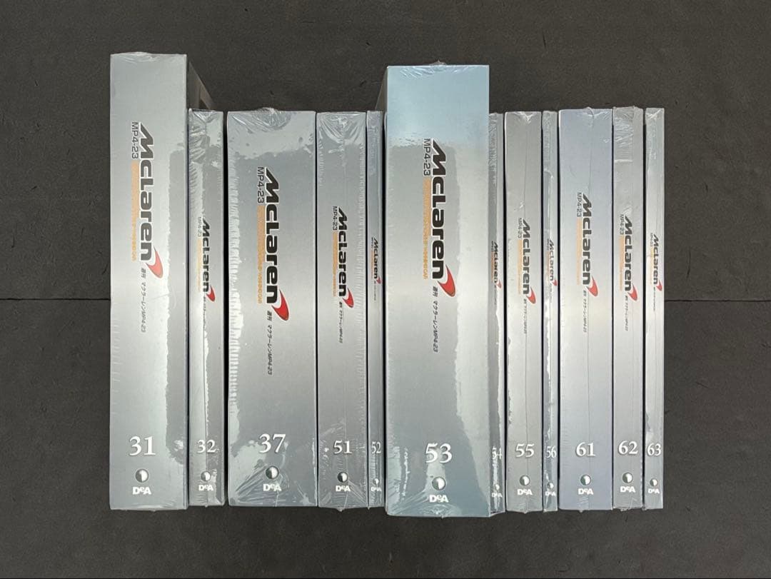 デアゴスティーニ マクラーレン MP4/4 セナ MP4-23 ハミルトン 週刊