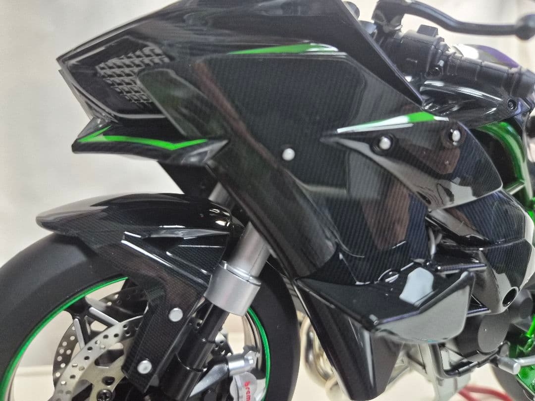 1:6 カワサキ H2R Ninja 合金ダイカスト超BIG オートバイカーボン