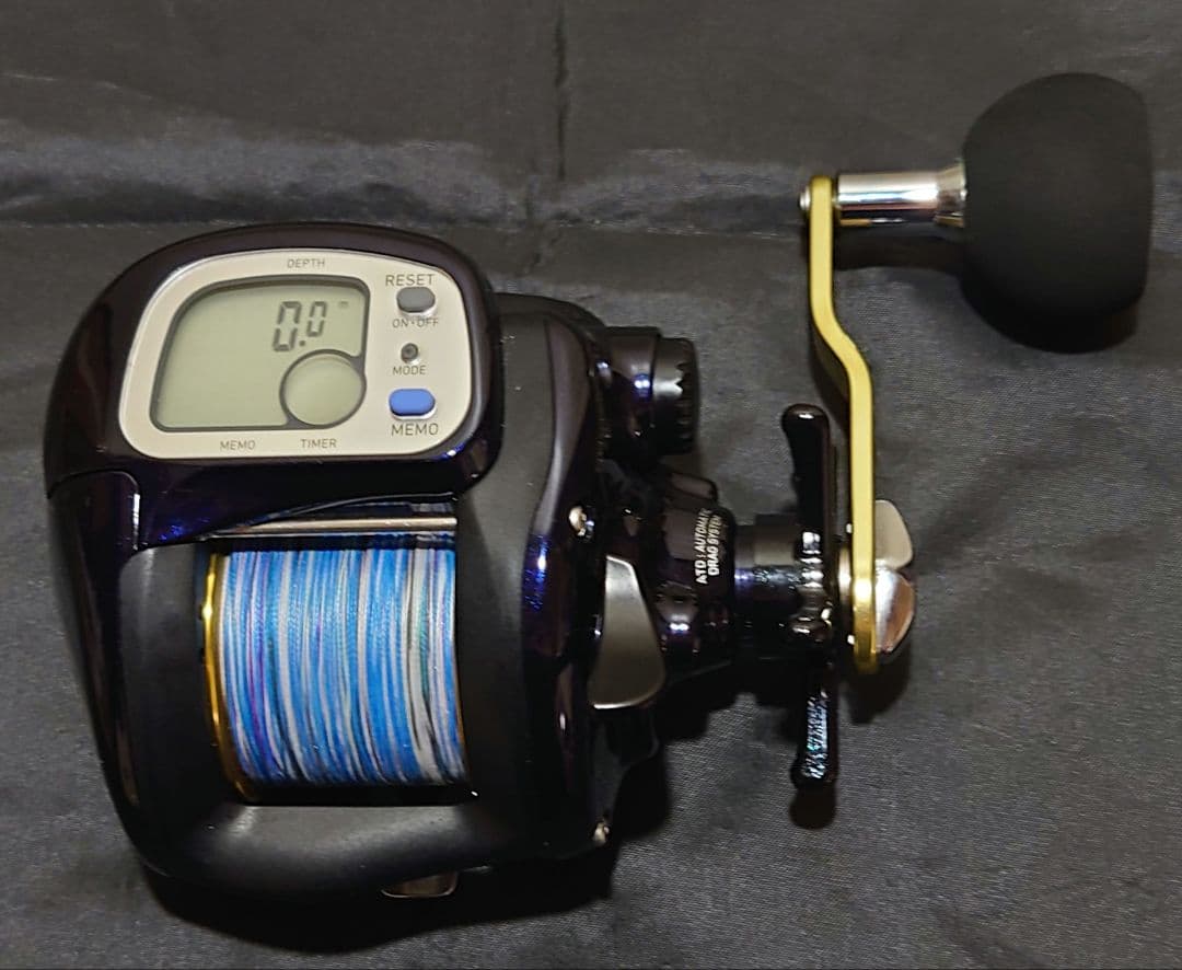 Daiwa TANASENSOR 500 両軸リール #4カラーライン付き