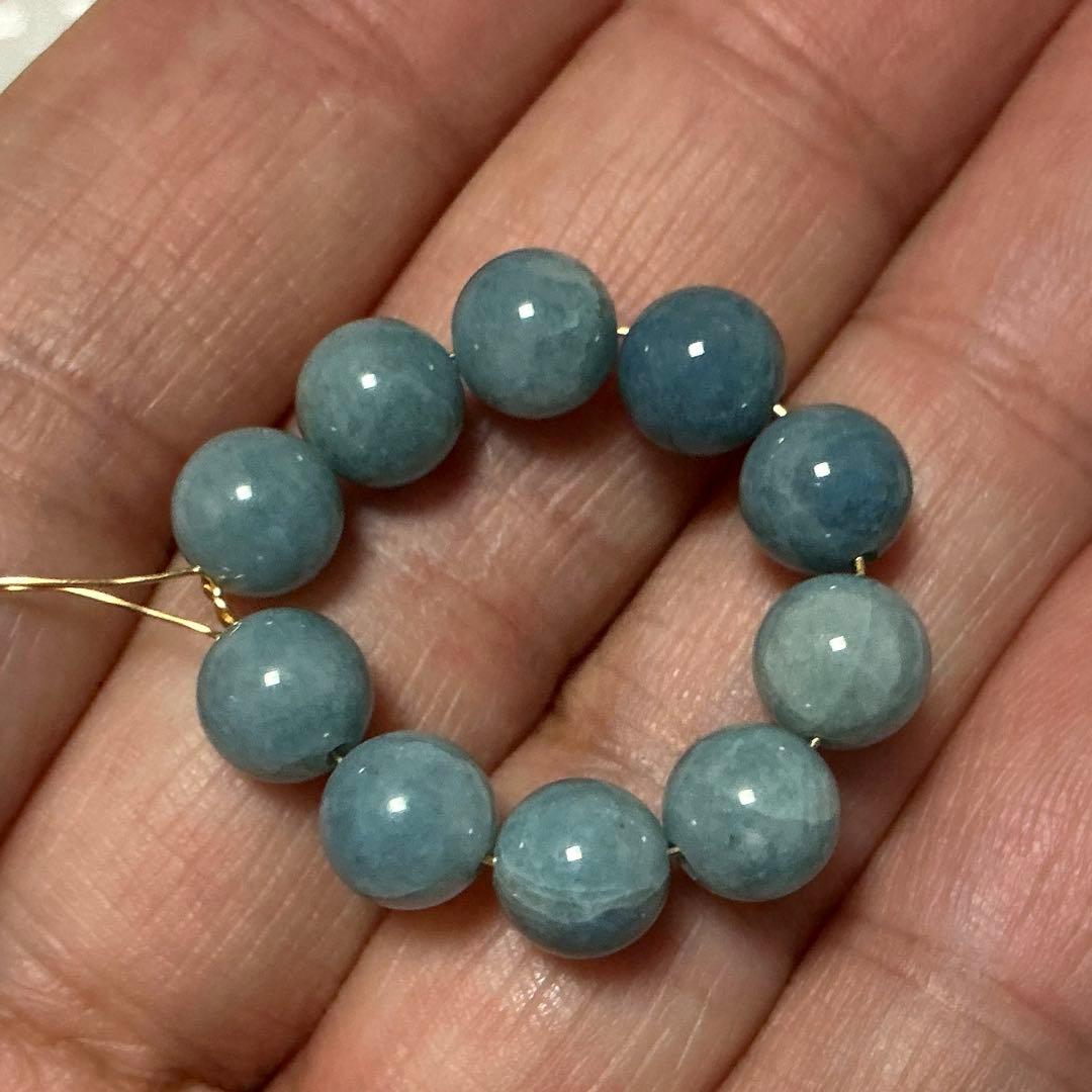 【専用】コン沢翡翠の珠　※6mm珠　10珠