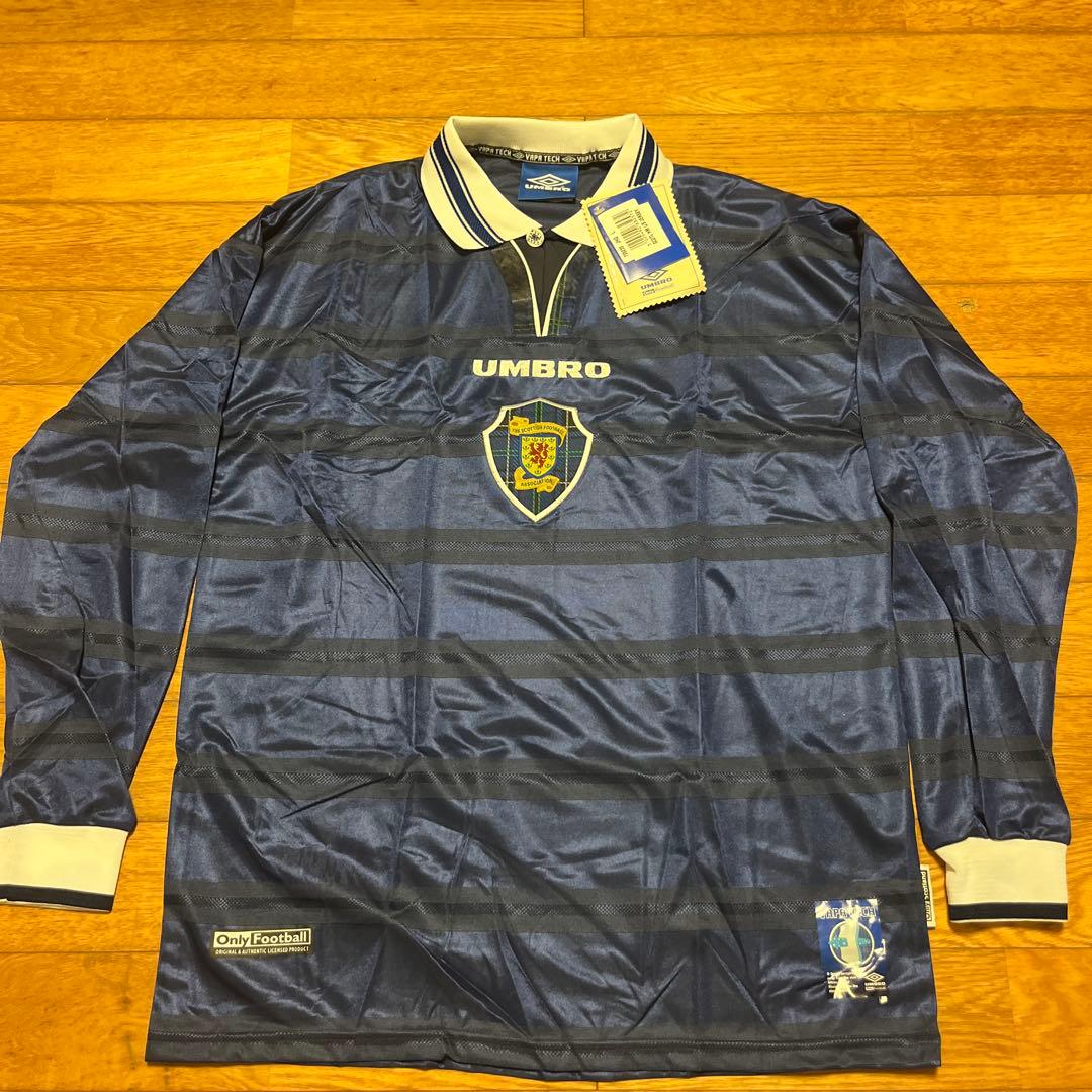 デッドストック 90s UMBRO スコットランド代表 ユニフォーム L