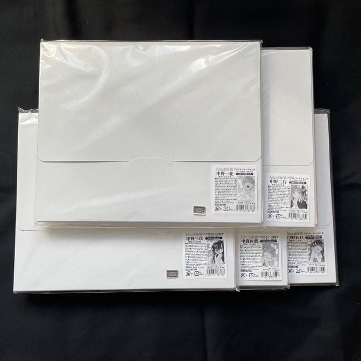 五等分の花嫁展 大阪 アクリルフォトスタンド 新品未使用 5人セット