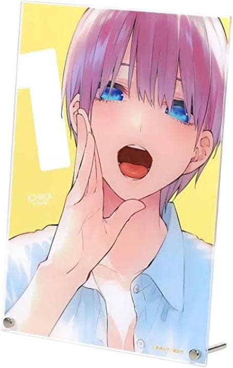 五等分の花嫁展 大阪 アクリルフォトスタンド 新品未使用 5人セット