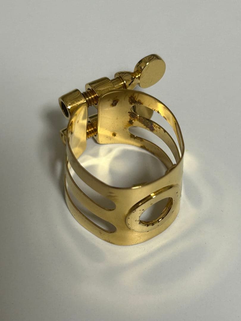 ウッドストーン B♭クラリネット リガチャー GP（金メッキ）