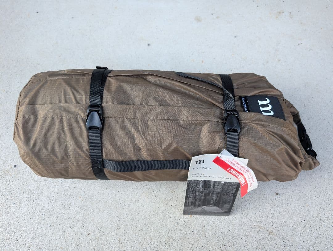 【未使用品】muraco BLACK BEAK 2P オレンジ テント