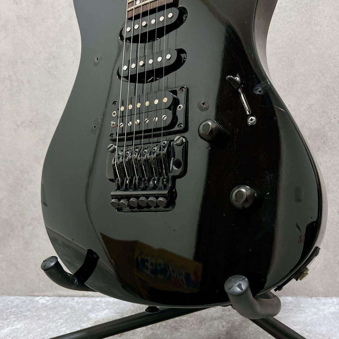 ヤマハ RGX 512JS エレキギター 黒 ストラト ロングスケール 日本製