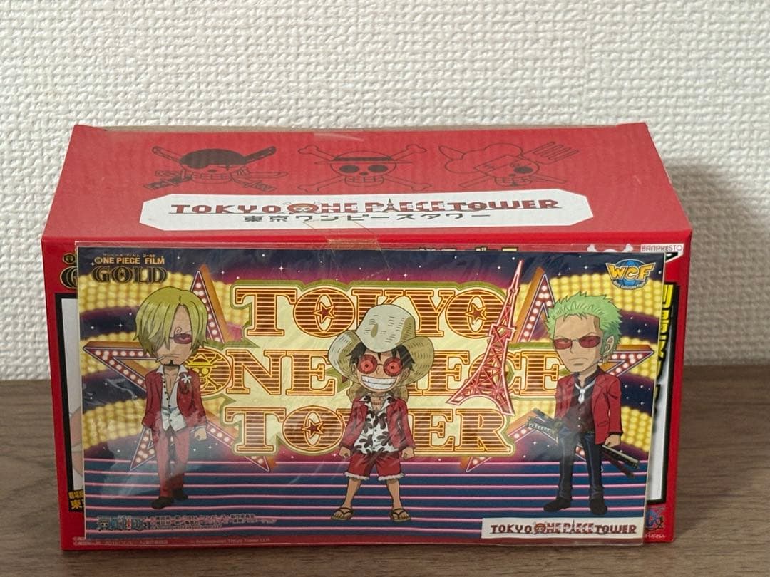 ONE PIECE FILM GOLD 東京ワンピースタワー ルフィゾロサンジ