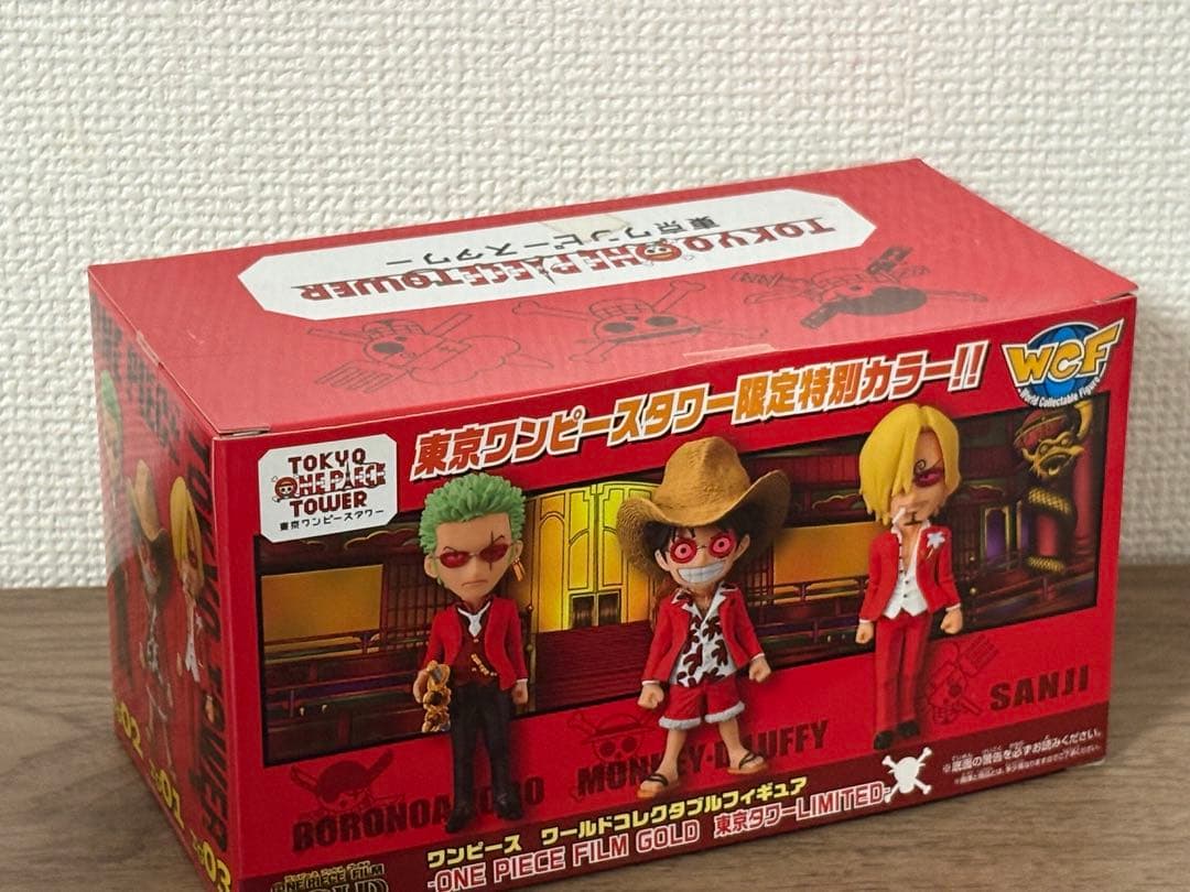 ONE PIECE FILM GOLD 東京ワンピースタワー ルフィゾロサンジ