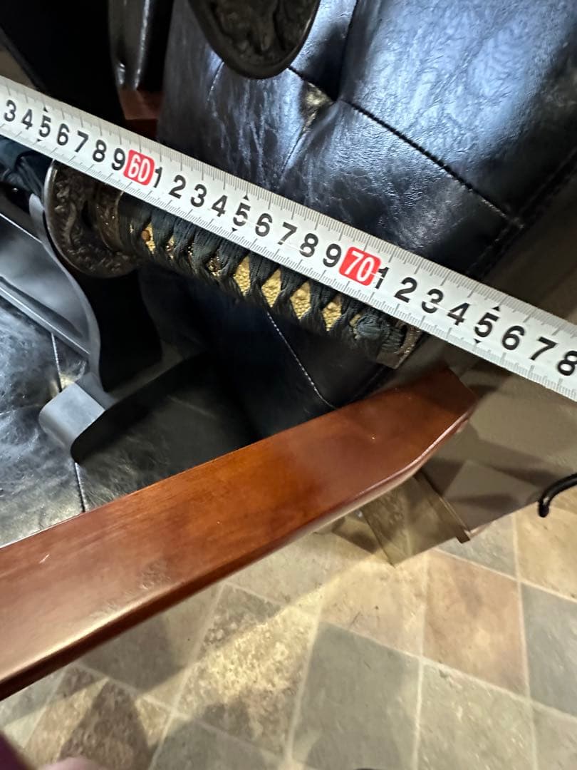 観賞用　模造刀　飾り台付