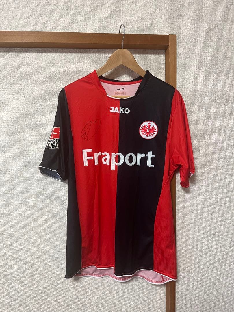 Eintracht Frankfurtユニフォーム 2007-09 サイン入り