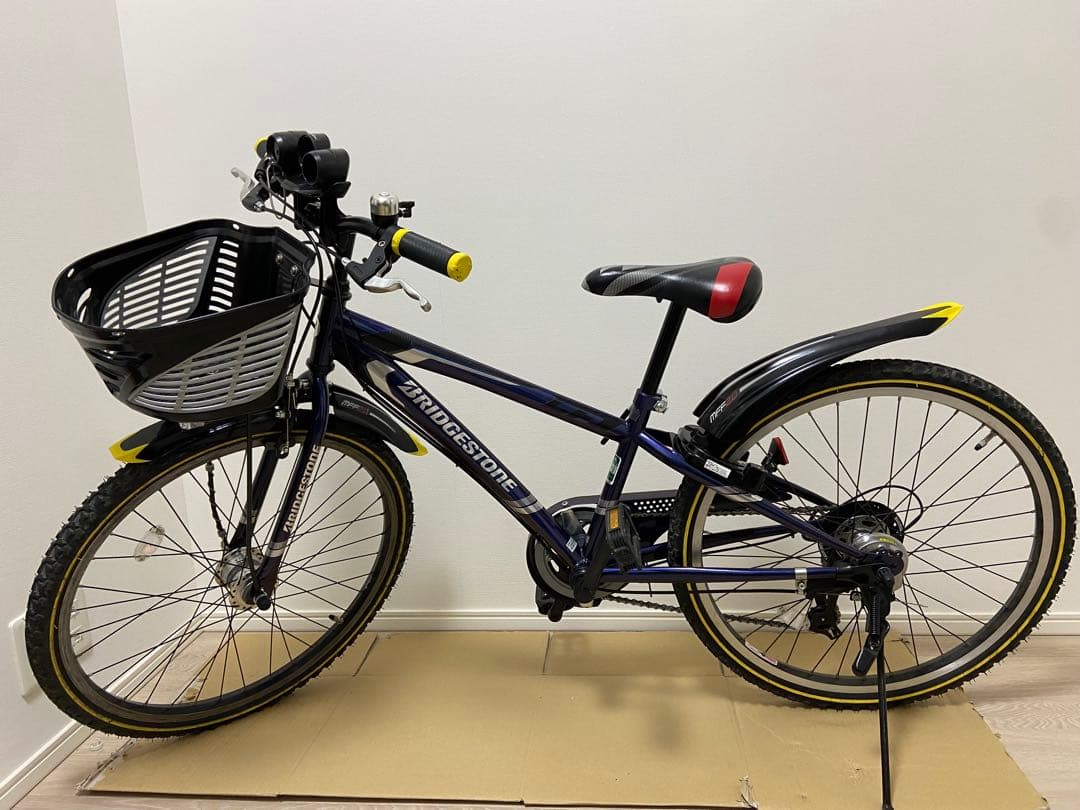 【匿名配送たのメル便】ブリヂストン　24インチ 自転車　クロスファイヤージュニア