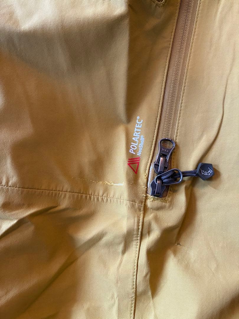 Teton bros TB ビブpants XL イエロー美品