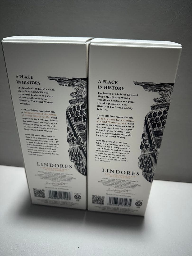 Lindores ウイスキー 2本セット