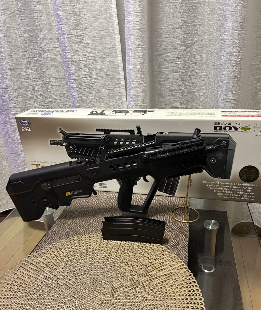 東京マルイ カスタム品　タボール21・コンパクト　電動ガン　金属ピニオンギア