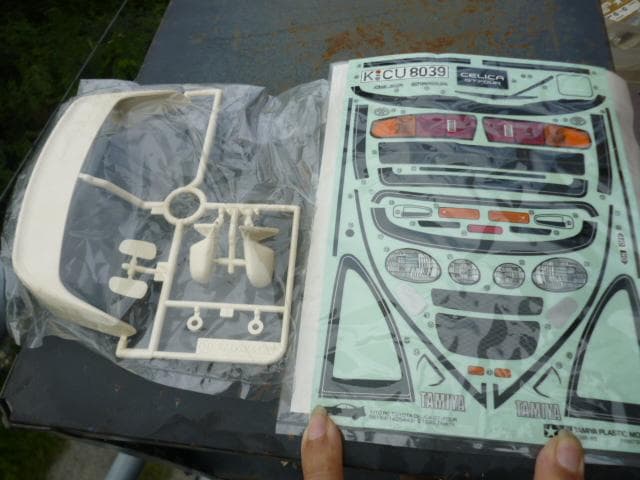 タミヤ1/10 TA-02セリカGT-FOUR ボディ関係部品一式