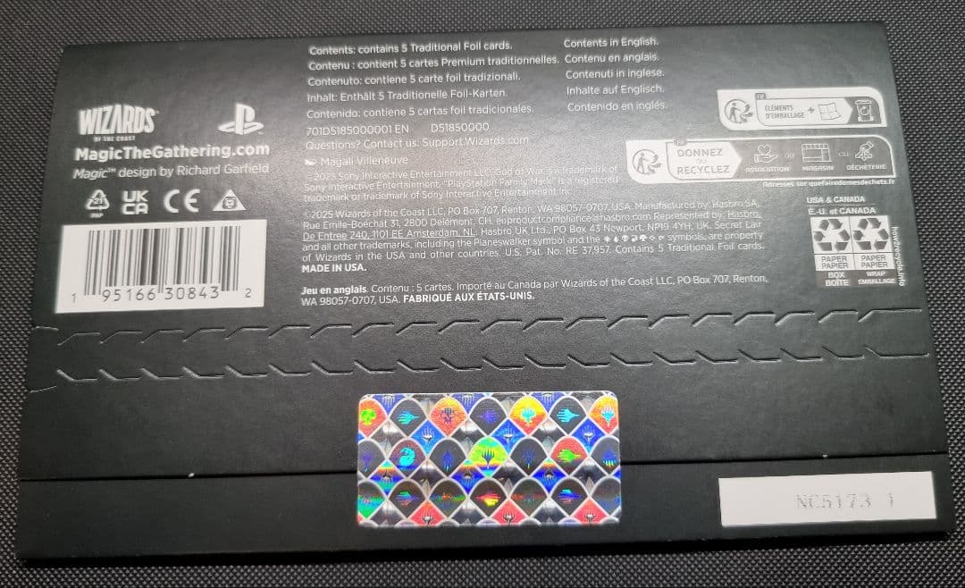 Secret Lair x god of war FOIL シークレットレイヤー