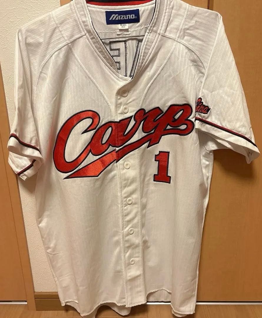 広島東洋カープ　前田智徳　旧ハイクオリティユニフォーム（ホーム）Ｏ（XL）